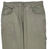 Wrangler Carpenter Trousers - 37W 32L Beige Cotton