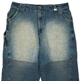 Phat Farm Denim Shorts - 36W 13L Blue Denim