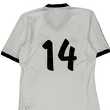 Mistral De Sherbrooke Adidas Football Shirt - Medium White Polyester