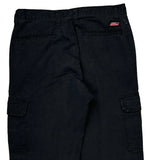 Dickies Cargo Trousers - 31W 30L Black Cotton