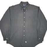 Ralph Lauren Checked Shirt - 2XL Grey Cotton