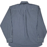 Tommy Hilfiger Checked Shirt - Medium Blue Cotton
