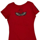 Thunder Mountain Harley Davidson T-Shirt - Large Red Cotton