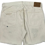 Polo By Ralph Lauren Denim Shorts - 34W 10L White Cotton