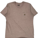 Carhartt T-Shirt - XL Pink Cotton