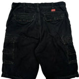 Sonoma Cargo Shorts - 38W 11L Black Cotton
