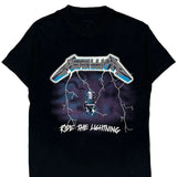 Metallica Band T-Shirt - Medium Black Cotton