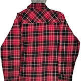 Dickies Checked Jacket - Large Gray Cotton