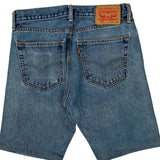 Levis Denim Shorts - 31W 10L Blue Denim