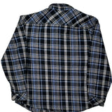 Dickies Checked Flannel Shirt - 2XL Black Cotton