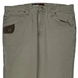 Wrangler Cargo Trousers - 38W 30L Khaki Cotton