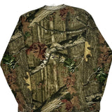 Mossy Oak Camo Long Sleeve T-Shirt - Medium Khaki Cotton