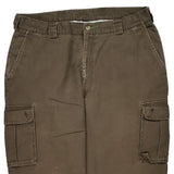 Tommy Hilfiger Cargo Trousers - 34W 30L Brown Cotton