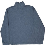 Polo By Ralph Lauren 1/4 Zip - XL Blue Cotton