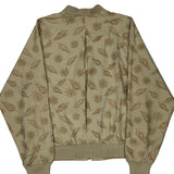 Izod Shell Jacket - Small Beige Polyester