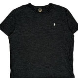 Polo By Ralph Lauren T-Shirt - XL Grey Cotton