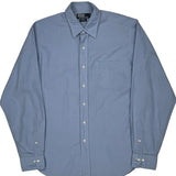 Polo By Ralph Lauren Shirt - Large Blue Cotton