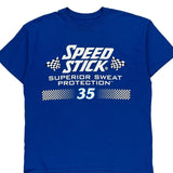 Superior Sweat Protection Unbranded Nascar T-Shirt - XL Blue Cotton