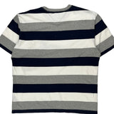 Tommy Hilfiger Striped T-Shirt - XL Grey Cotton