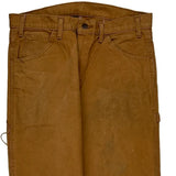 Carhartt Carpenter Trousers - 32W 35L Brown Cotton