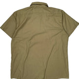 Dickies Short Sleeve Shirt - XL Khaki Polyester Blend