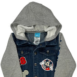 Age 4 Disney Cartoon Denim Jacket - XS Blue Cotton