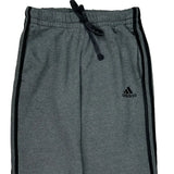 Adidas Track Pants - Small Gray Polyester