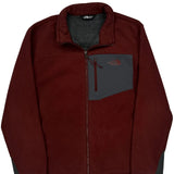 The North Face Fleece - XL Burgundy Polyester