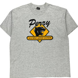 Alumni Association Fruit Of The Loom Single Stitch T-Shirt - 2XL Black Cotton Blend