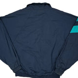 Geothermal Group Adidas Striped Windbreaker - Large White Polyester