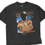 Tony Stewart Chase Authentics Nascar T-Shirt - 2XL Black Cotton