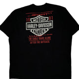 Harley Davidson 1981 Harley Davidson Graphic T-Shirt - 2XL Black Cotton