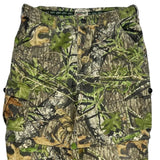 Mossy Oak Camo Cargo Trousers - Largew 32L Camo Cotton Blend