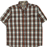 Carhartt Checked Short Sleeve Shirt - XL Multicoloured Cotton