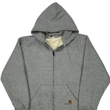 Carhartt Hoodie - XL Gray Cotton Blend