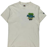 Hard Rock Cafe Graphic T-Shirt - Medium White Cotton