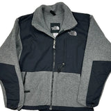 The North Face Fleece Jacket - Small Grey Polyester