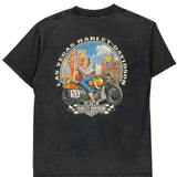 Harley Davidson T-Shirt - Medium Black Cotton