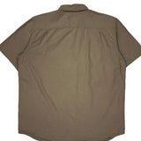 Carhartt Short Sleeve Shirt - XL Beige Cotton