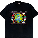 Atlanta Olympics Hanes Single Stitch T-Shirt - Large Black Cotton