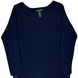 Ralph Lauren Jumper - Small Navy Cotton