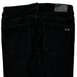 Armani Exchange Skinny Jeans - 28W UK 8 Black Cotton Blend