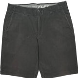 Dickies Chino Shorts - 32W 9L Black Cotton Blend
