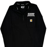 Stevens Disposal & Recycling Services Inc. Carhartt Long Sleeve T-Shirt - Small Black Cotton