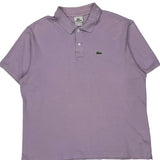 Lacoste Polo Shirt - 2XL Purple Cotton