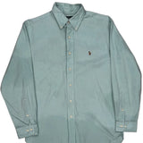 Ralph Lauren Shirt - Large Green Cotton