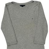 Tommy Hilfiger Jumper - Large Grey Cotton
