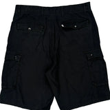 Levis Cargo Shorts - 37W 12L Black Cotton