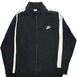 Nike Zip Up - XL Black Cotton