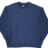 Fruit Of The Loom Sweatshirt - XL Navy Cotton